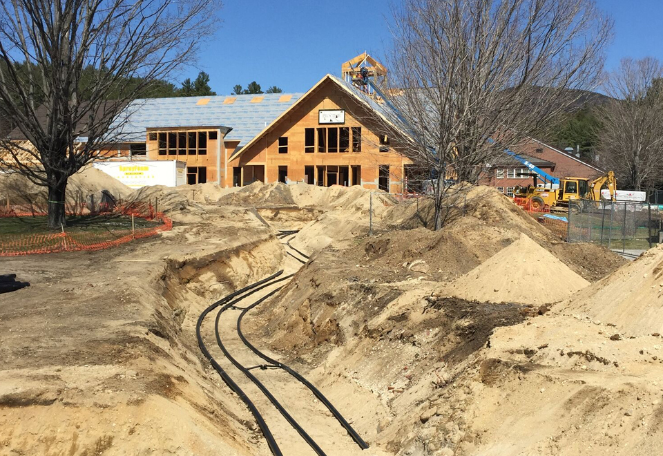 geothermal installation